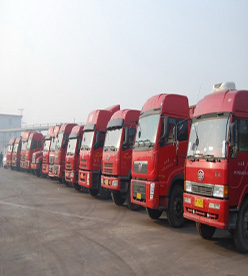 常州到湖州物流车辆展示